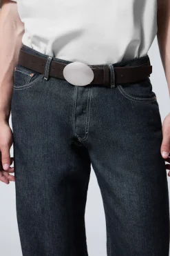 OVALER GÜRTEL AUS KUNSTLEDER|Weekday Discount