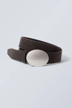 OVALER GÜRTEL AUS KUNSTLEDER|Weekday Discount