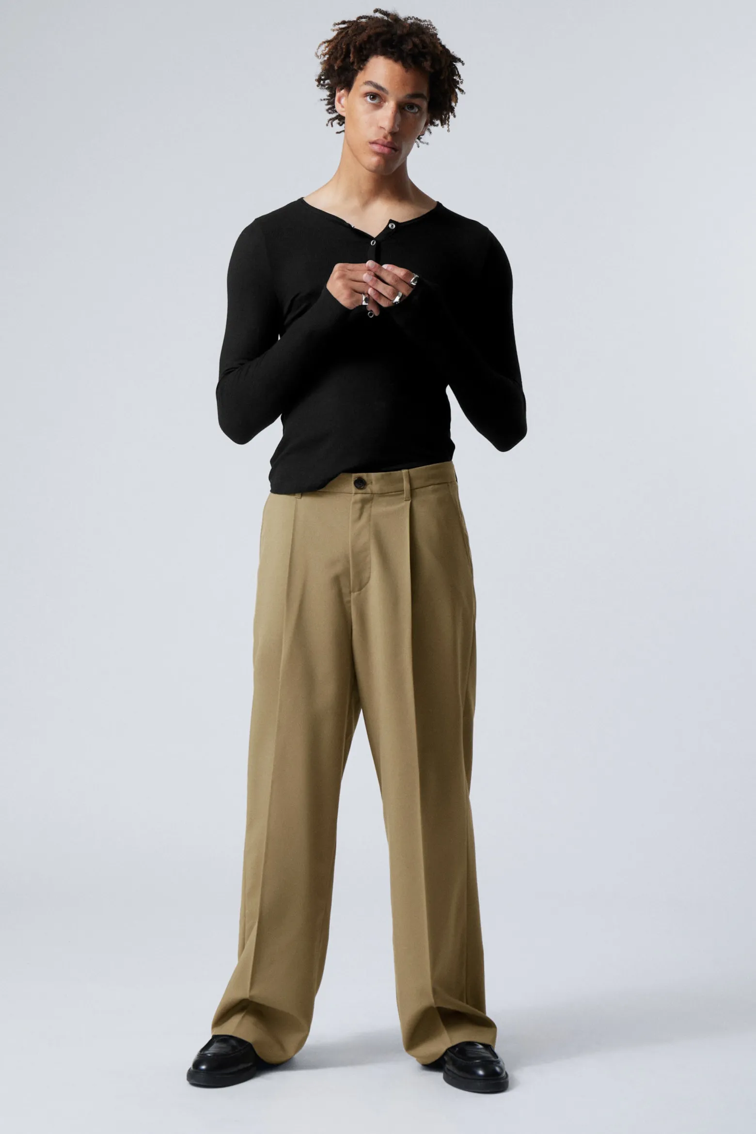 OVERSIZED-ANZUGSHOSE UNO|Weekday Store