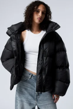 OVERSIZED-PUFFERJACKE AUS RECYCELTEN DAUNEN|Weekday Clearance