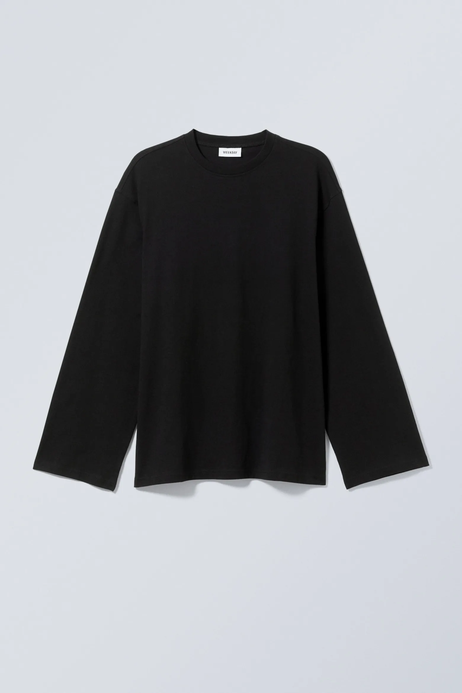 OVERSIZED-T-SHIRT MIT LANGEN ÄRMELN|Weekday Shop