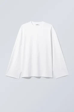 OVERSIZED-T-SHIRT MIT LANGEN ÄRMELN|Weekday Sale