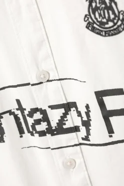 OVERSIZE-HEMD AUS BAUMWOLLE MIT GRAFIK|Weekday Shop