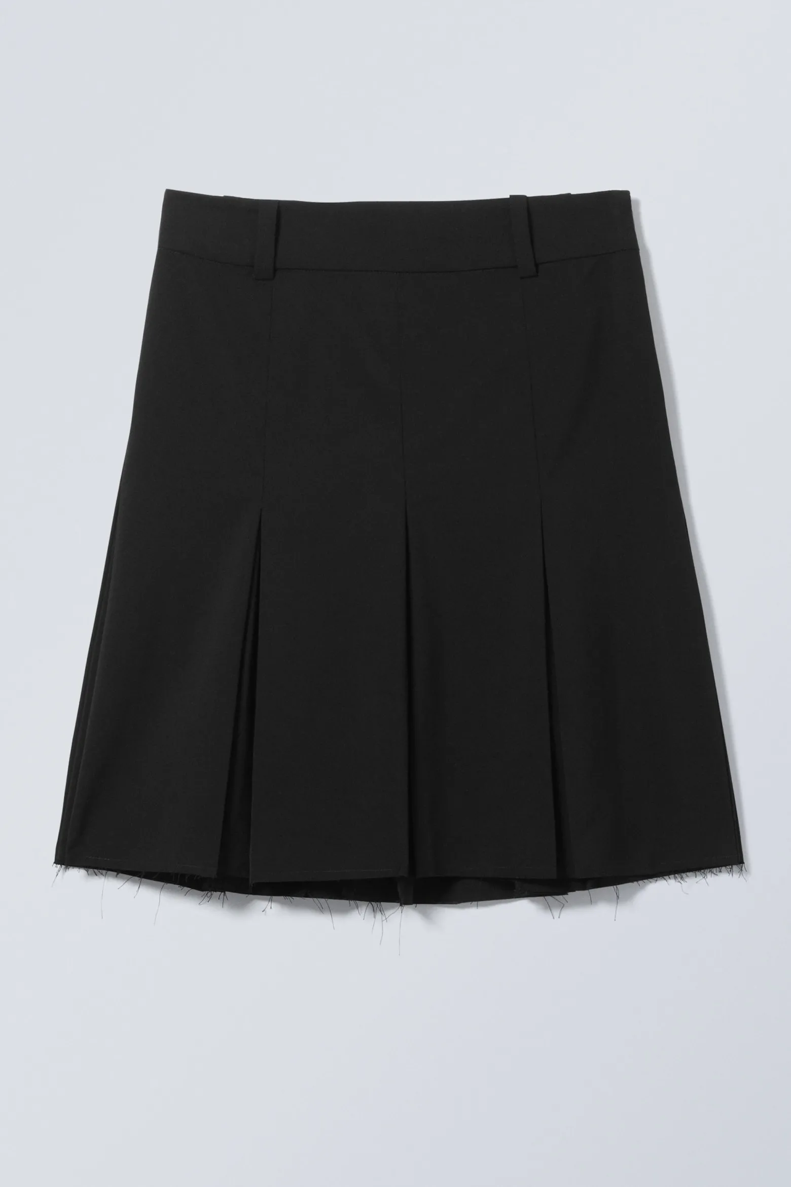 PLISSIERTER MIDI-ANZUGROCK|Weekday Outlet