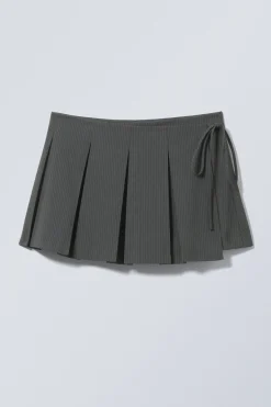 PLISSIERTER MINI-WICKELROCK|Weekday Cheap