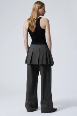 PLISSIERTER MINI-WICKELROCK|Weekday Cheap