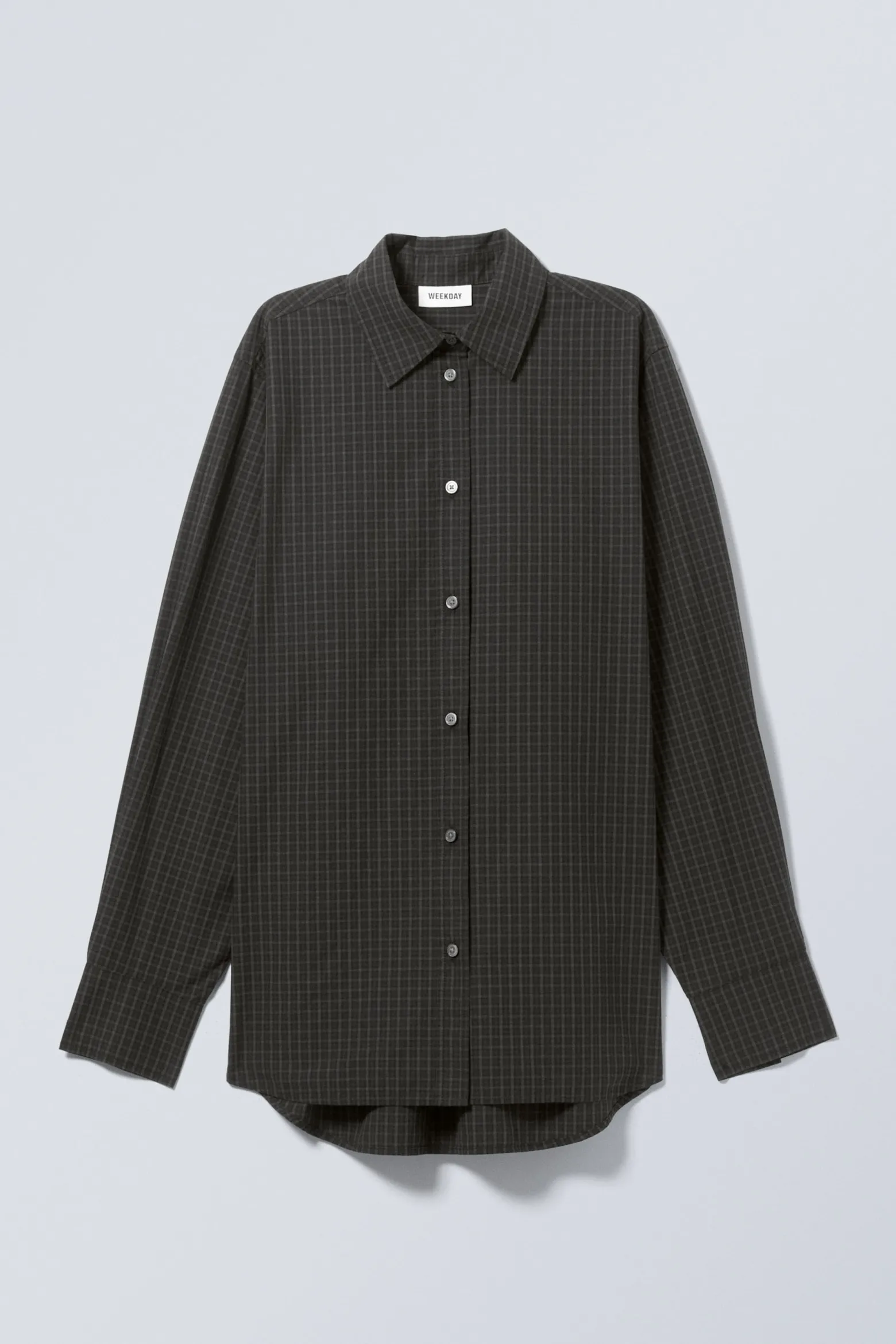 POPELINE-HEMD MIT NORMALER PASSFORM|Weekday Sale