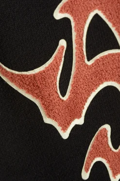 PULLOVER AUS SCHWEREM STRICK MIT PATCH-PRINT|Weekday New