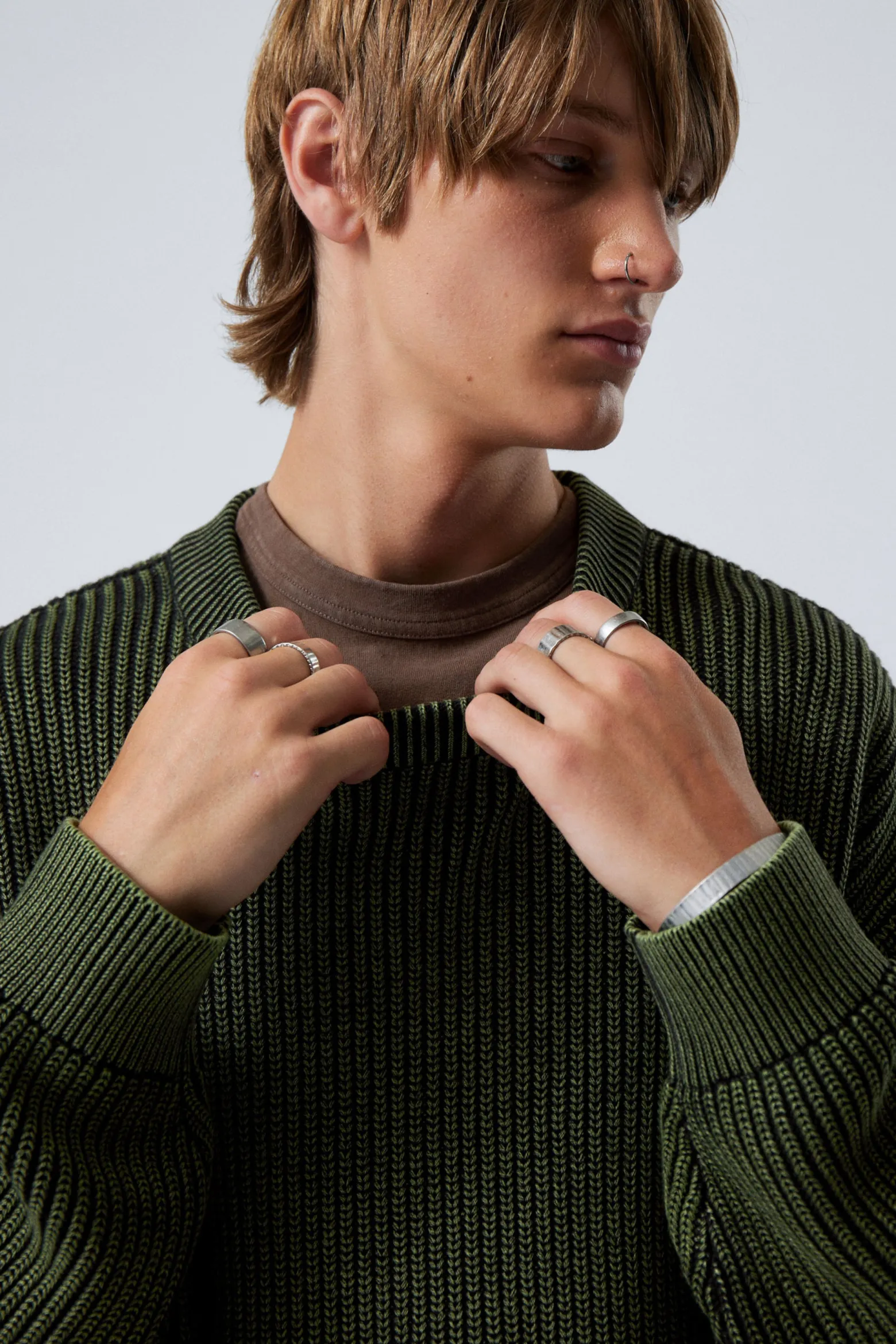 PULLOVER DANIEL MIT REGULÄRER PASSFORM|Weekday Discount