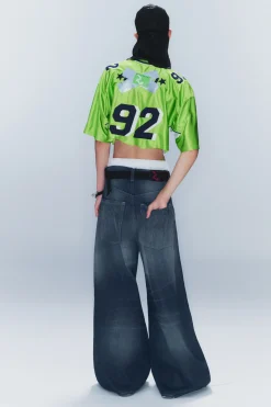 RAD SUPER – WEITE JEANS MIT NORMALER TAILLE|Weekday Shop