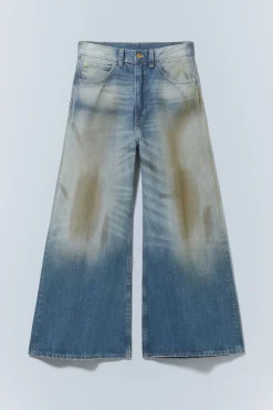 RAD SUPER – WEITE JEANS MIT NORMALER TAILLE|Weekday Best