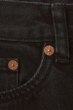 RAIL MID WAIST LOOSE WIDE LEG JEANS|Weekday Clearance