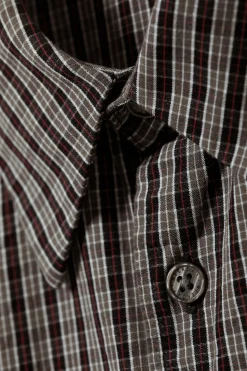 REGULAR FIT CHECKED COTTON SHIRT|Weekday Sale