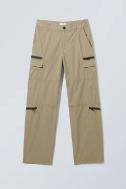 RELAXTE HOSE MIT REISSVERSCHLÜSSEN|Weekday Best Sale
