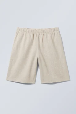 RELAXTE SHORTS AUS LEINENMISCHUNG|Weekday Cheap