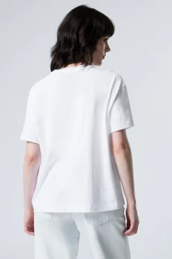RELAXTES BOXY-T-SHIRT AUS BAUMWOLLE|Weekday Shop