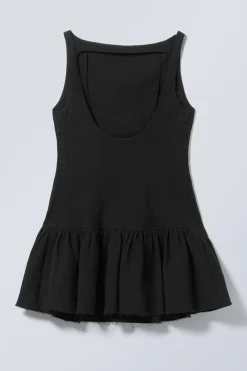 ÄRMELLOSES TWILL-MINIKLEID|Weekday Sale