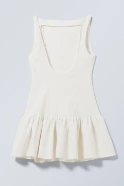 ÄRMELLOSES TWILL-MINIKLEID|Weekday Cheap
