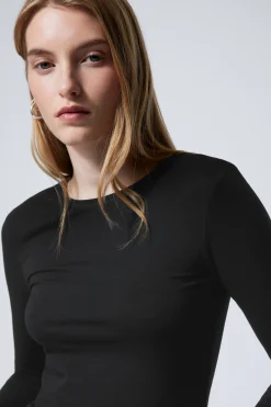 SCHMALES LANGARMTOP|Weekday Shop
