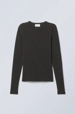 SCHMALES LANGARMTOP|Weekday Shop