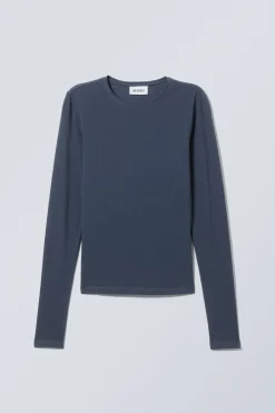 SCHMALES LANGARMTOP|Weekday Best Sale