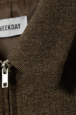 SCHMALES WESTEN-TOP MIT REISSVERSCHLUSS|Weekday New