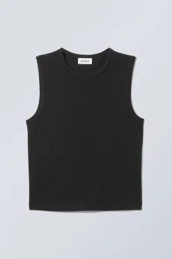 SCHULTERBETONTES, ENG ANLIEGENDES TANKTOP|Weekday Outlet