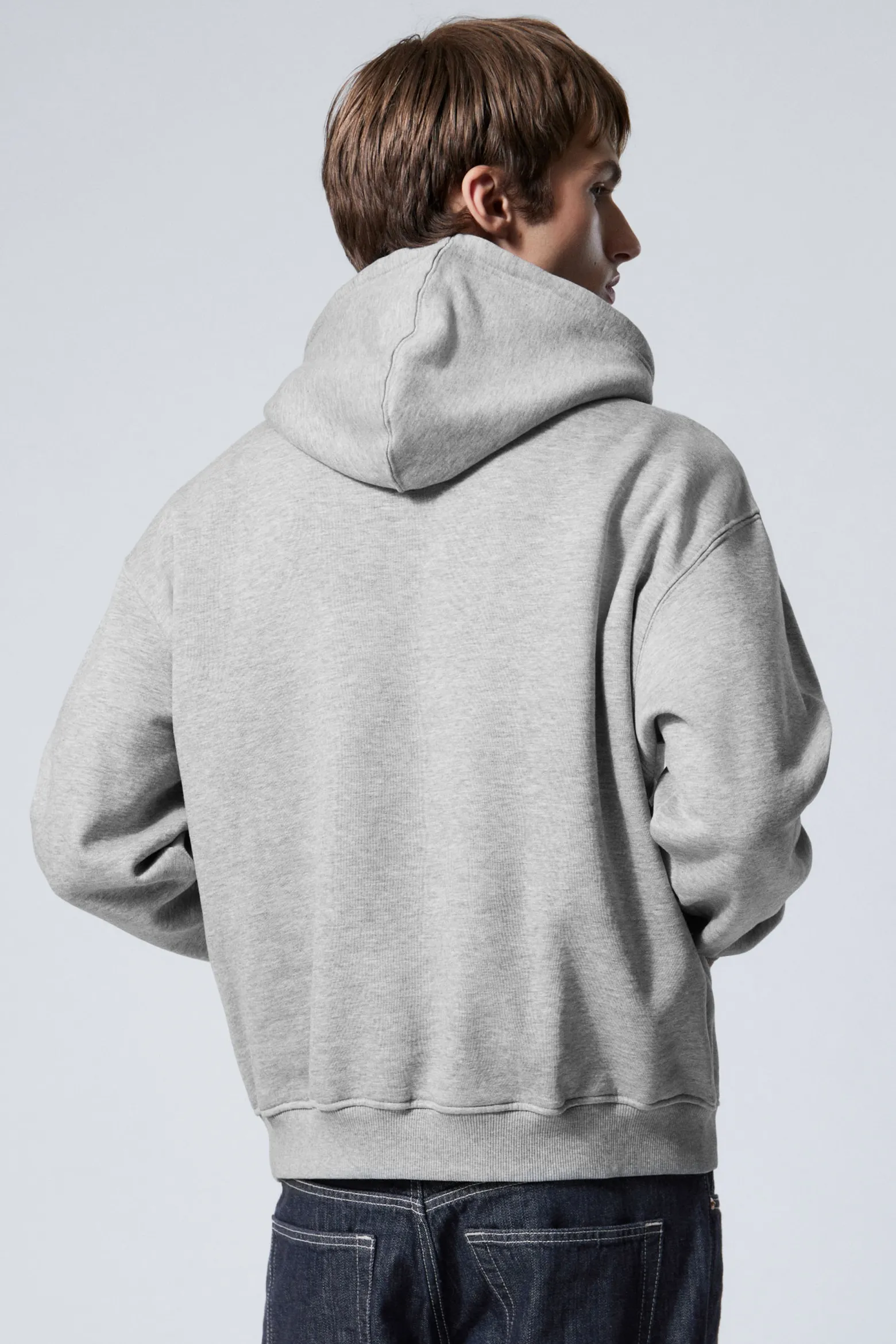 SCHWERER KAPUZENPULLOVER MIT RELAXTER PASSFORM|Weekday New