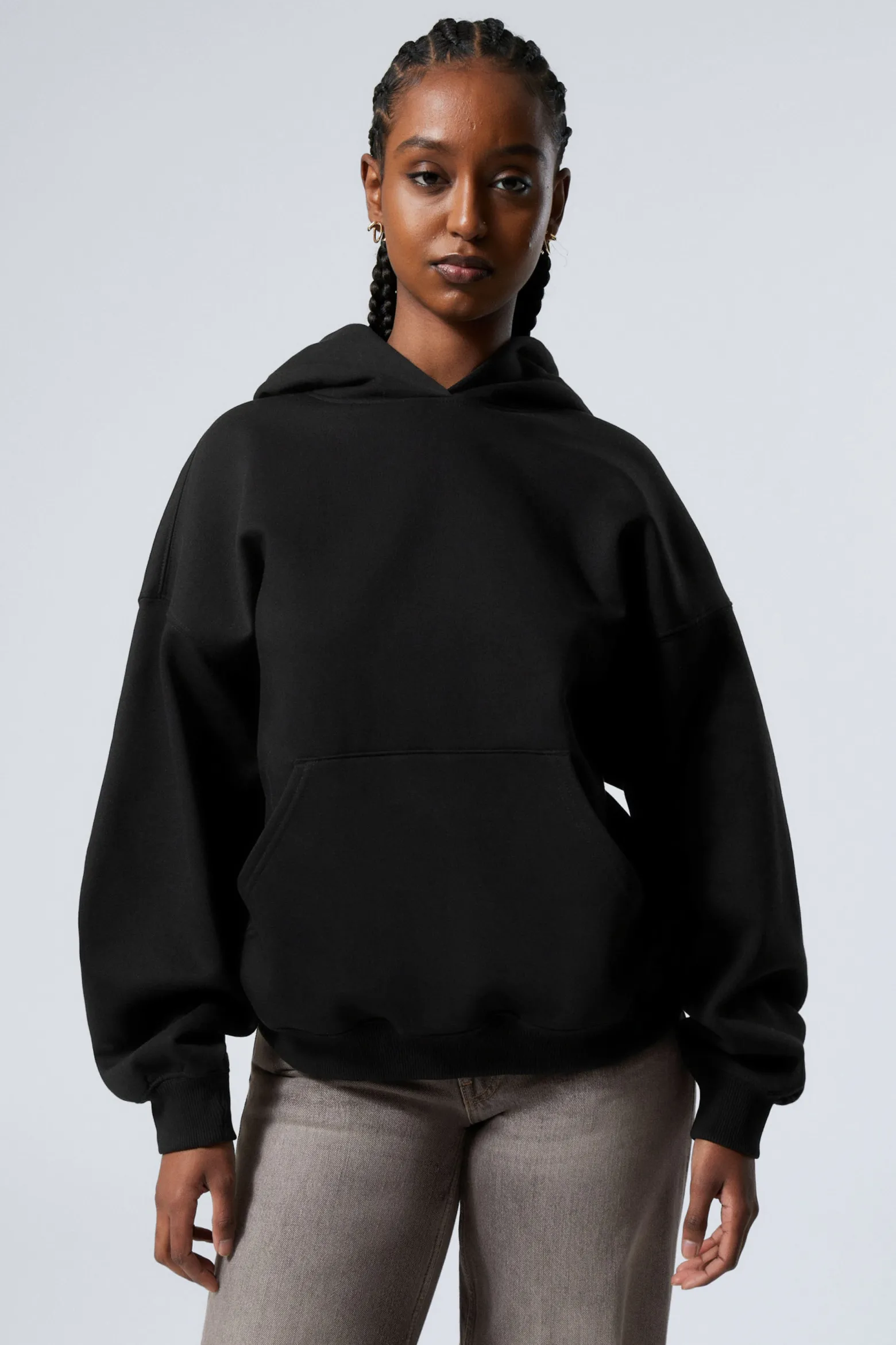 SCHWERER OVERSIZED-HOODIE|Weekday New