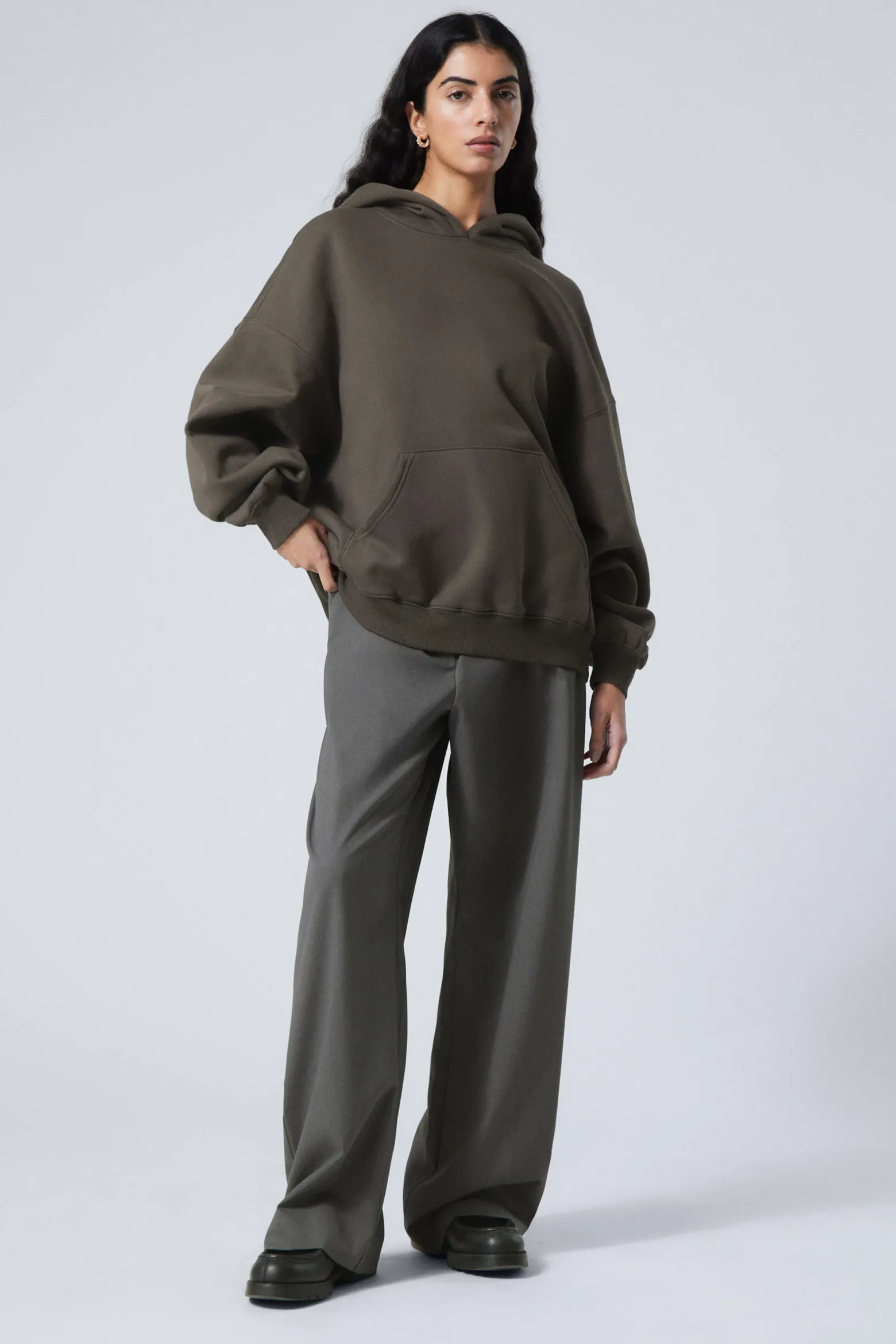 SCHWERER OVERSIZED-HOODIE|Weekday Best Sale