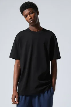 SCHWERES OVERSIZED-T-SHIRT|Weekday Cheap