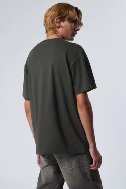 SCHWERES OVERSIZED-T-SHIRT|Weekday Discount