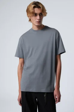SCHWERES OVERSIZED-T-SHIRT|Weekday Cheap