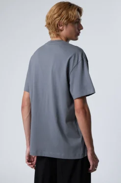 SCHWERES OVERSIZED-T-SHIRT|Weekday Cheap
