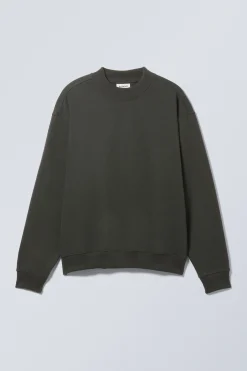 SCHWERES SWEATSHIRT MIT RELAXTER PASSFORM|Weekday Cheap