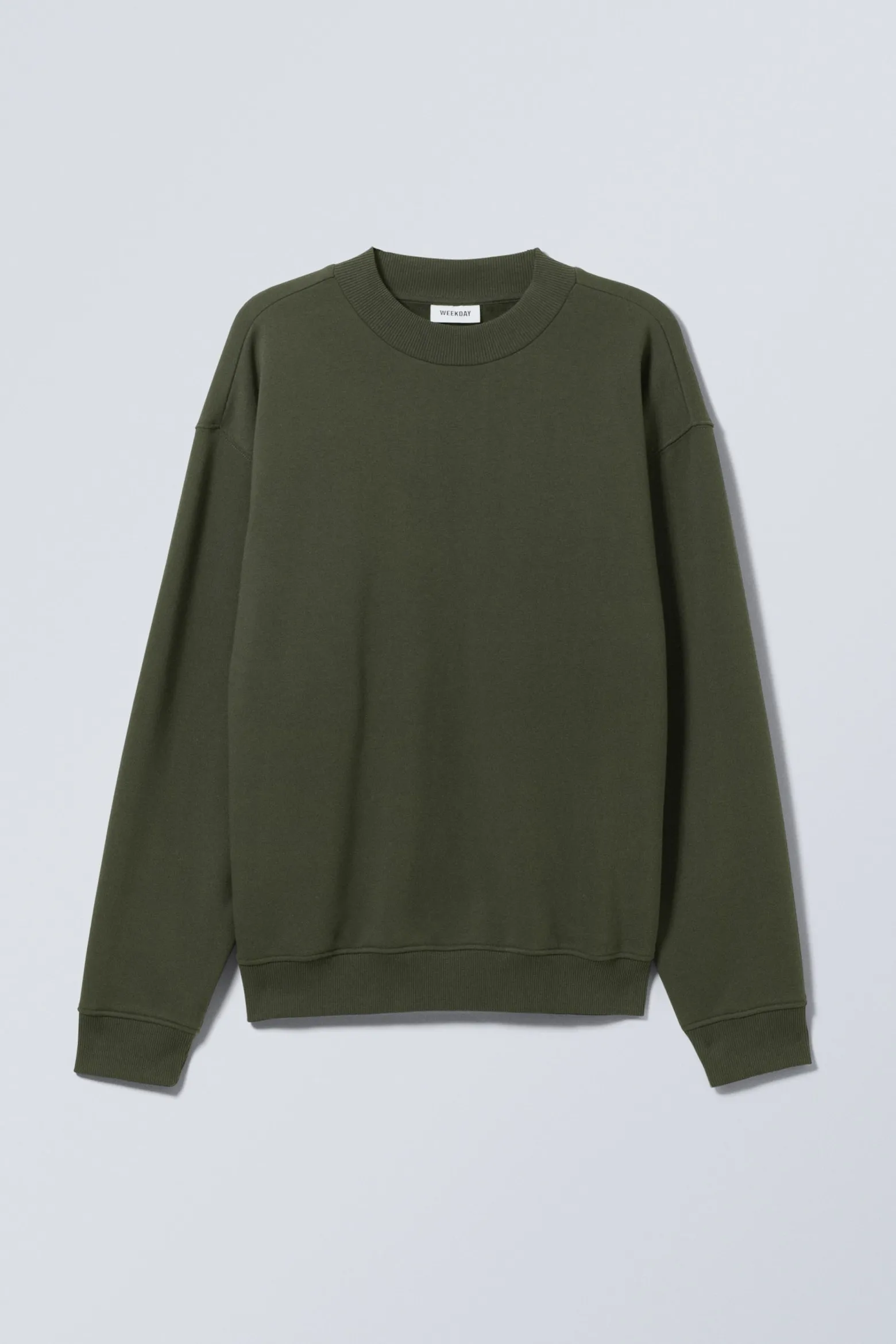 SCHWERES SWEATSHIRT MIT RELAXTER PASSFORM|Weekday Fashion