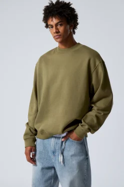 SCHWERES SWEATSHIRT MIT RELAXTER PASSFORM|Weekday Sale