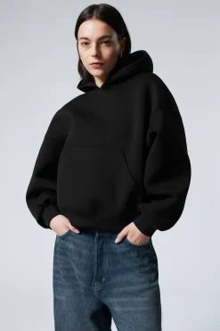 SCUBA-HOODIE MIT OVERSIZE-PASSFORM|Weekday Online