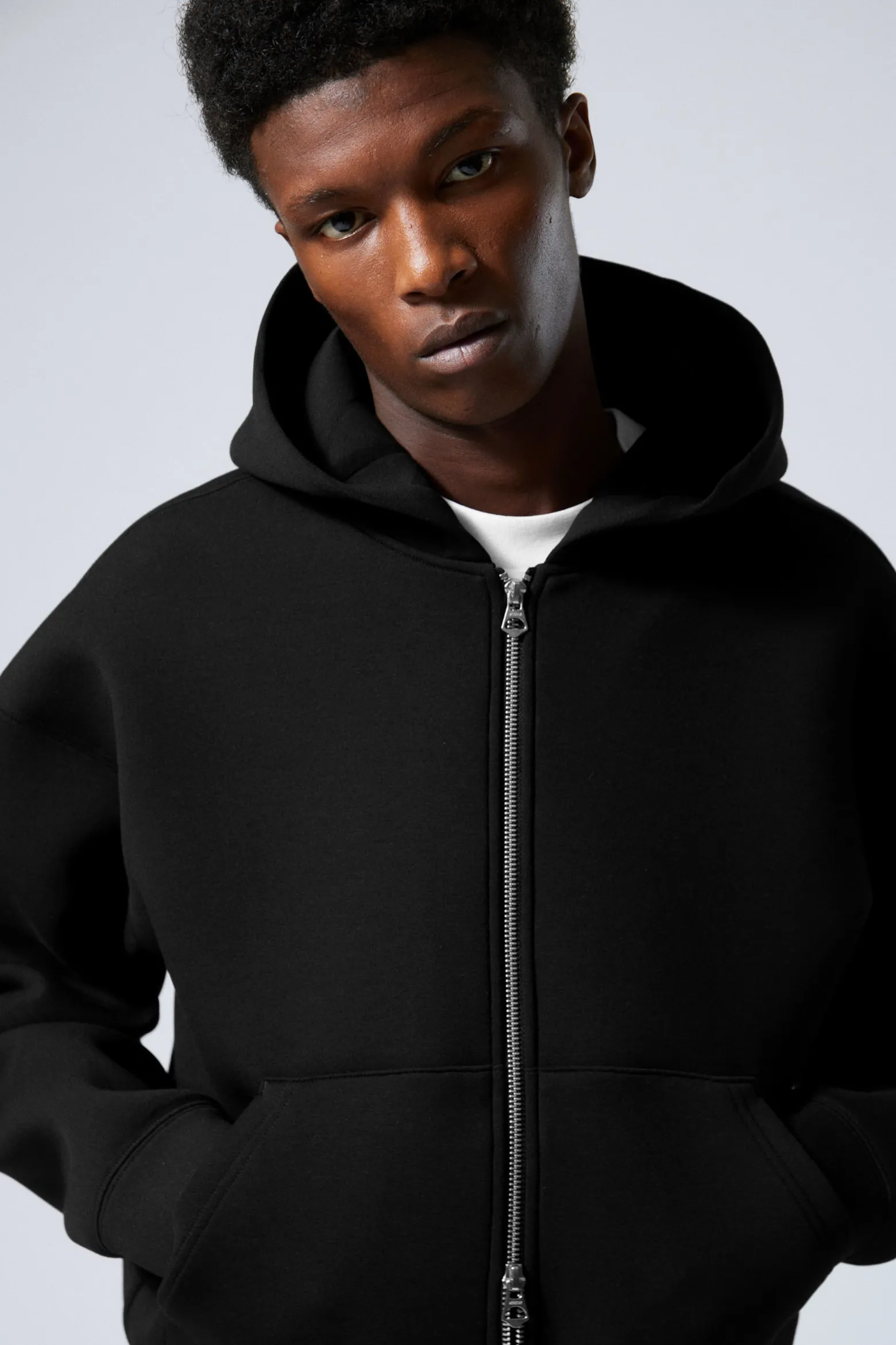 SCUBA-KAPUZENPULLOVER MIT REISSVERSCHLUSS SIMON|Weekday Hot