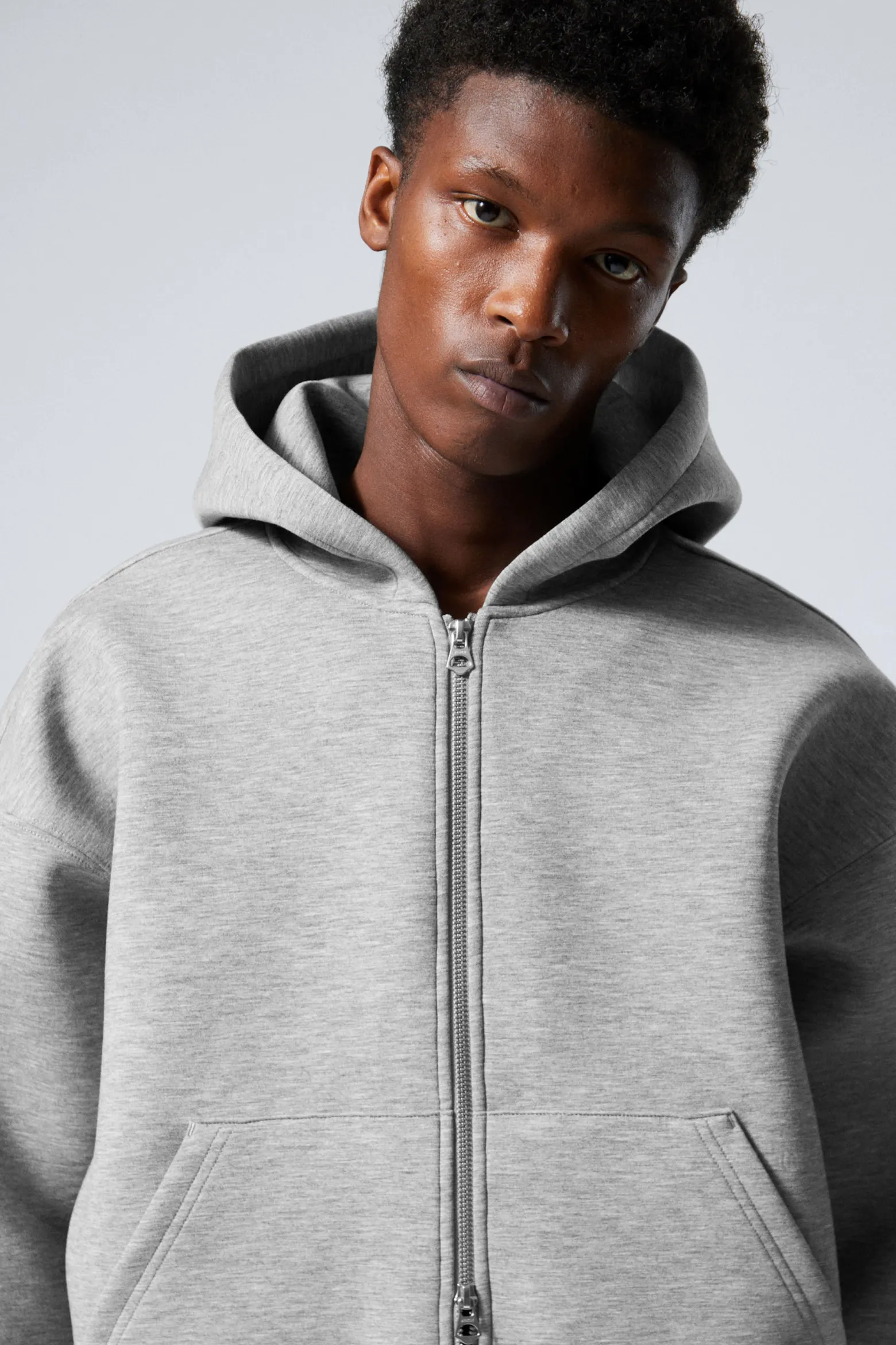 SCUBA-KAPUZENPULLOVER MIT REISSVERSCHLUSS SIMON|Weekday Sale