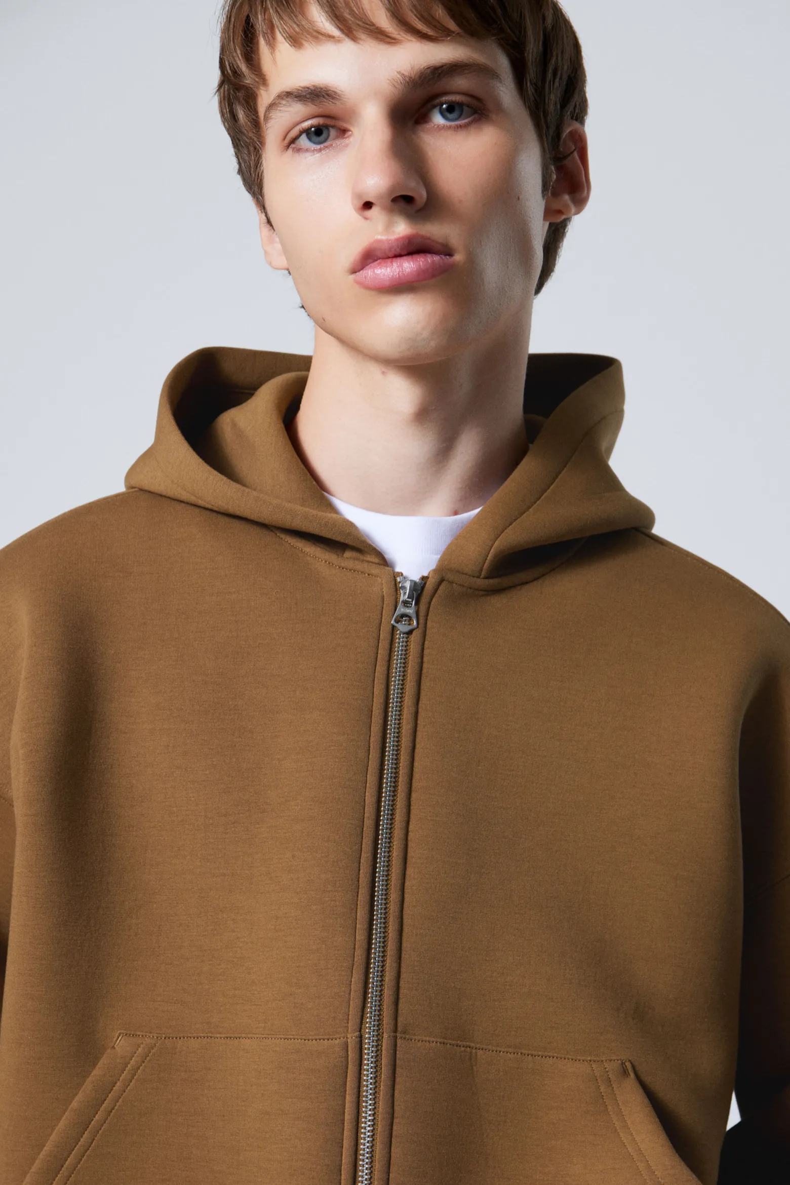 SCUBA-KAPUZENPULLOVER MIT REISSVERSCHLUSS SIMON|Weekday Hot