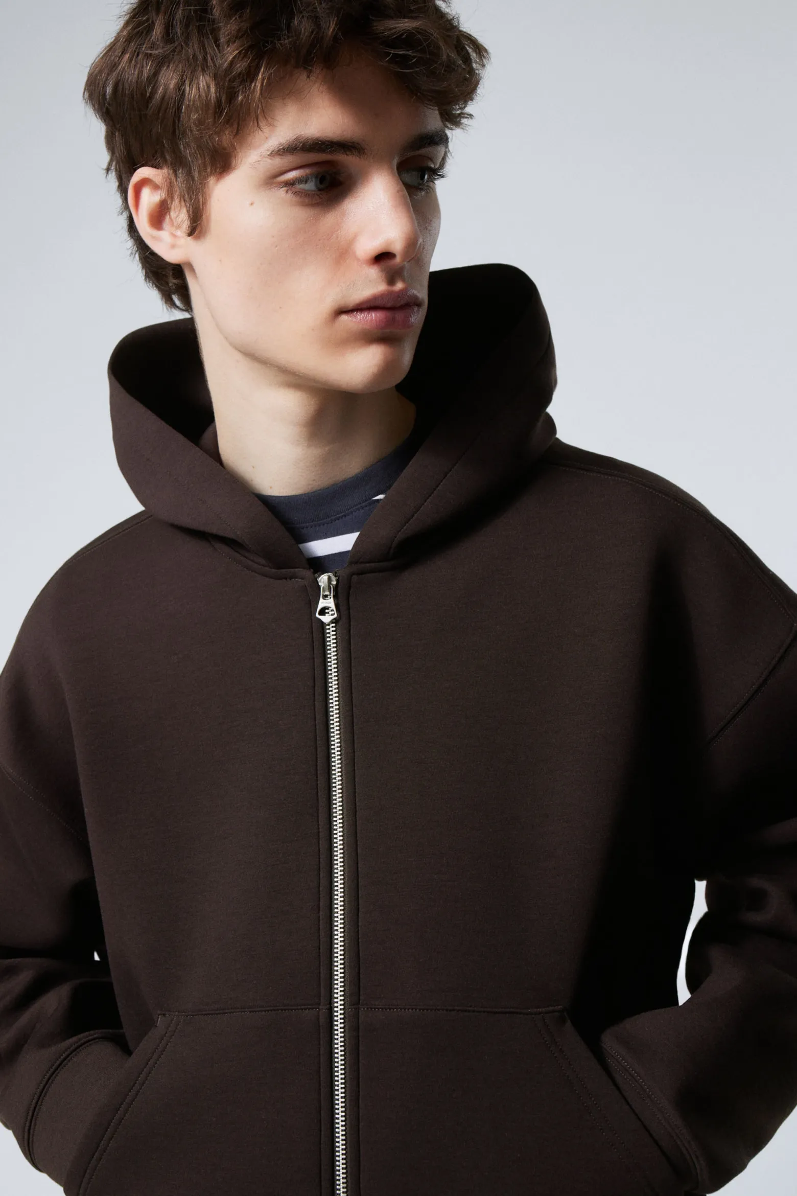 SCUBA-KAPUZENPULLOVER MIT REISSVERSCHLUSS SIMON|Weekday New