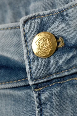 SKINNY-JEANS MIT SCHLAG UND NIEDRIGEM BUND|Weekday Flash Sale