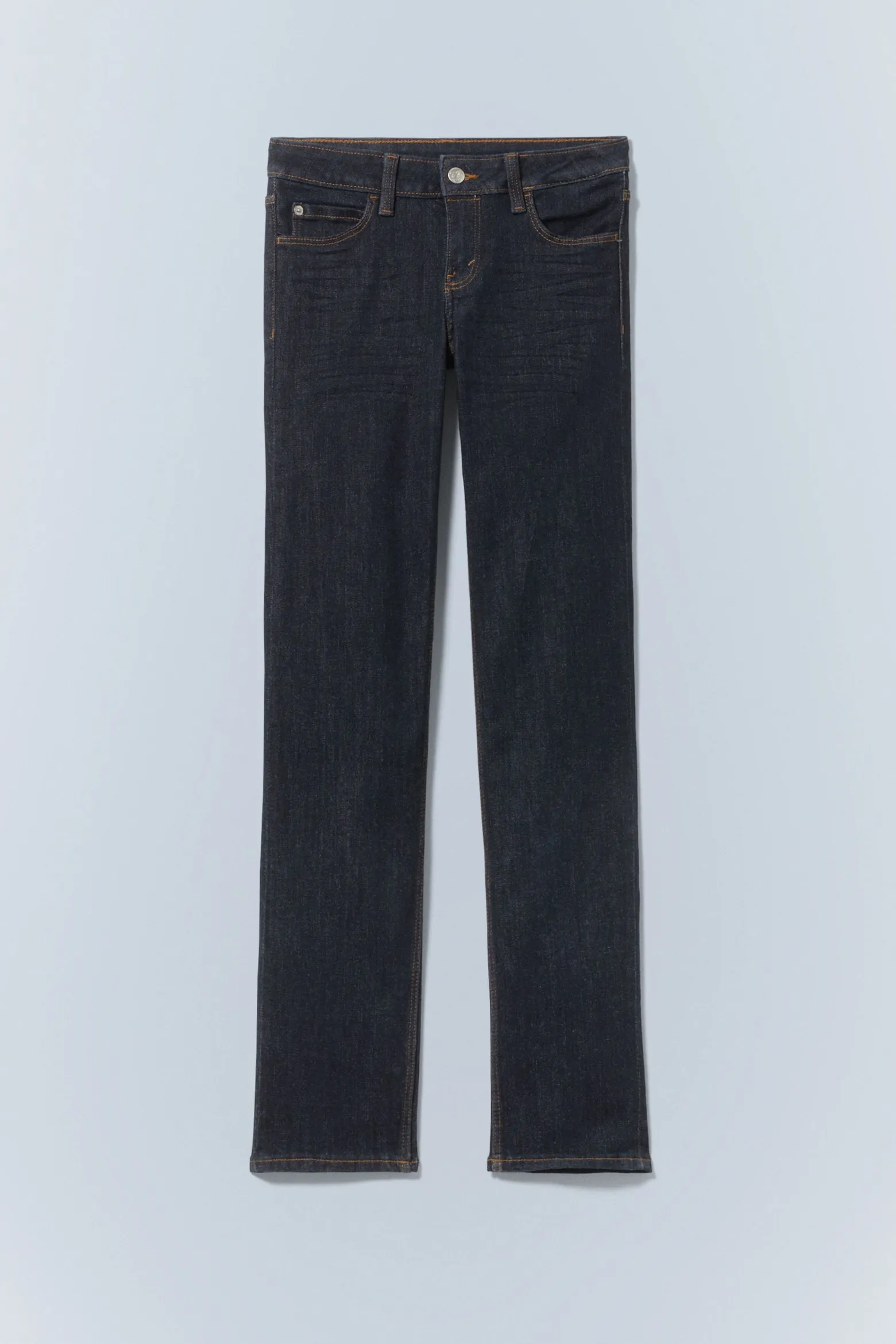 SLEEZIE – SKINNY STRAIGHT JEANS MIT NIEDRIGEM BUND|Weekday New