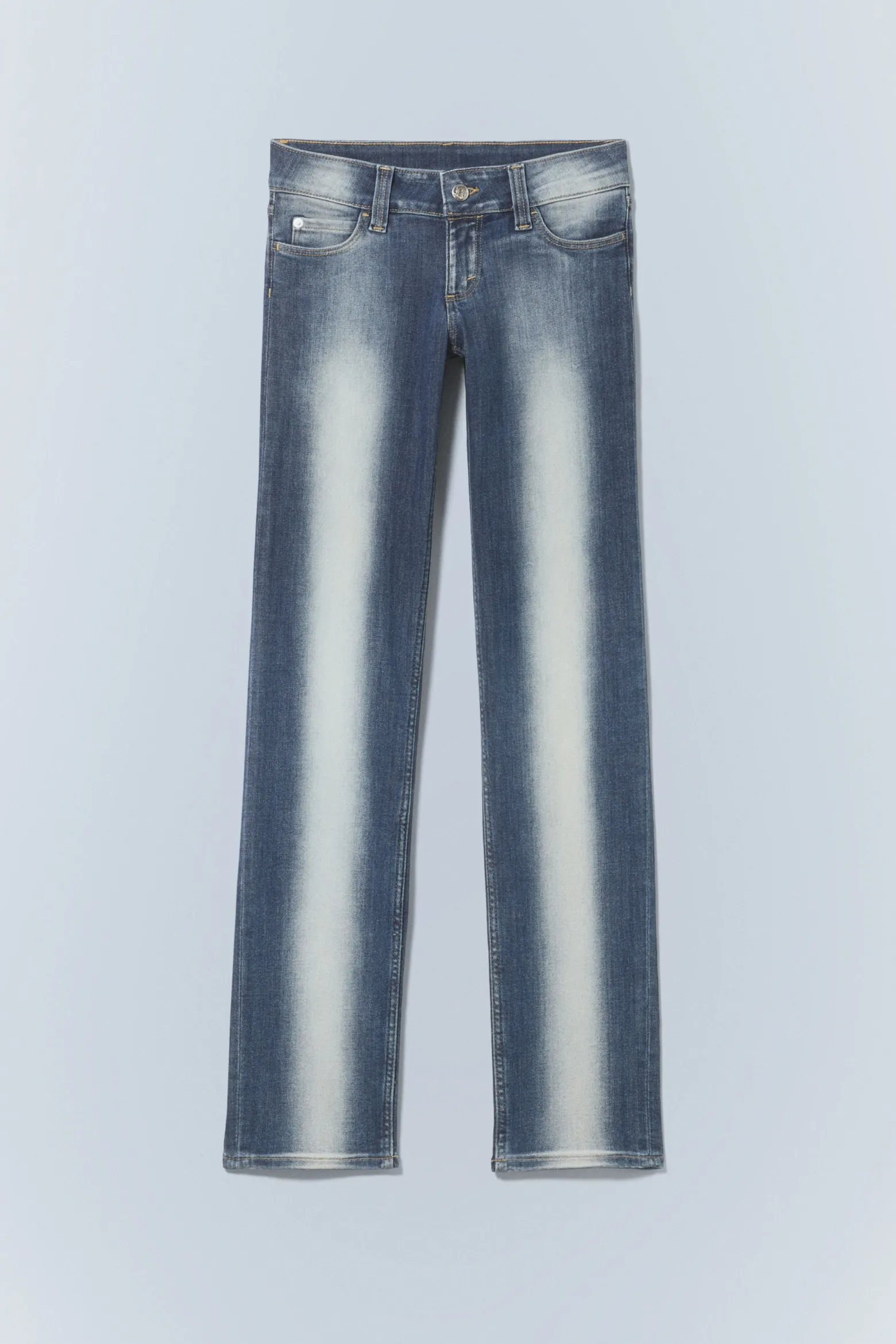 SLEEZIE – SKINNY STRAIGHT JEANS MIT NIEDRIGEM BUND|Weekday Hot