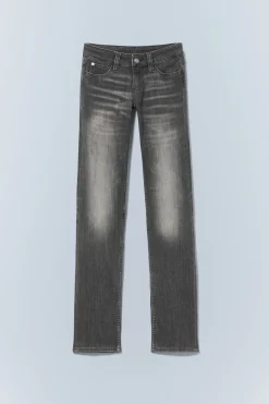 SLEEZIE – SKINNY STRAIGHT JEANS MIT NIEDRIGEM BUND|Weekday Sale