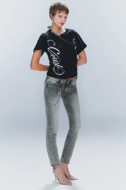 SLEEZIE – SKINNY-JEANS MIT NIEDRIGER TAILLE|Weekday Best Sale