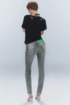 SLEEZIE – SKINNY-JEANS MIT NIEDRIGER TAILLE|Weekday Best Sale