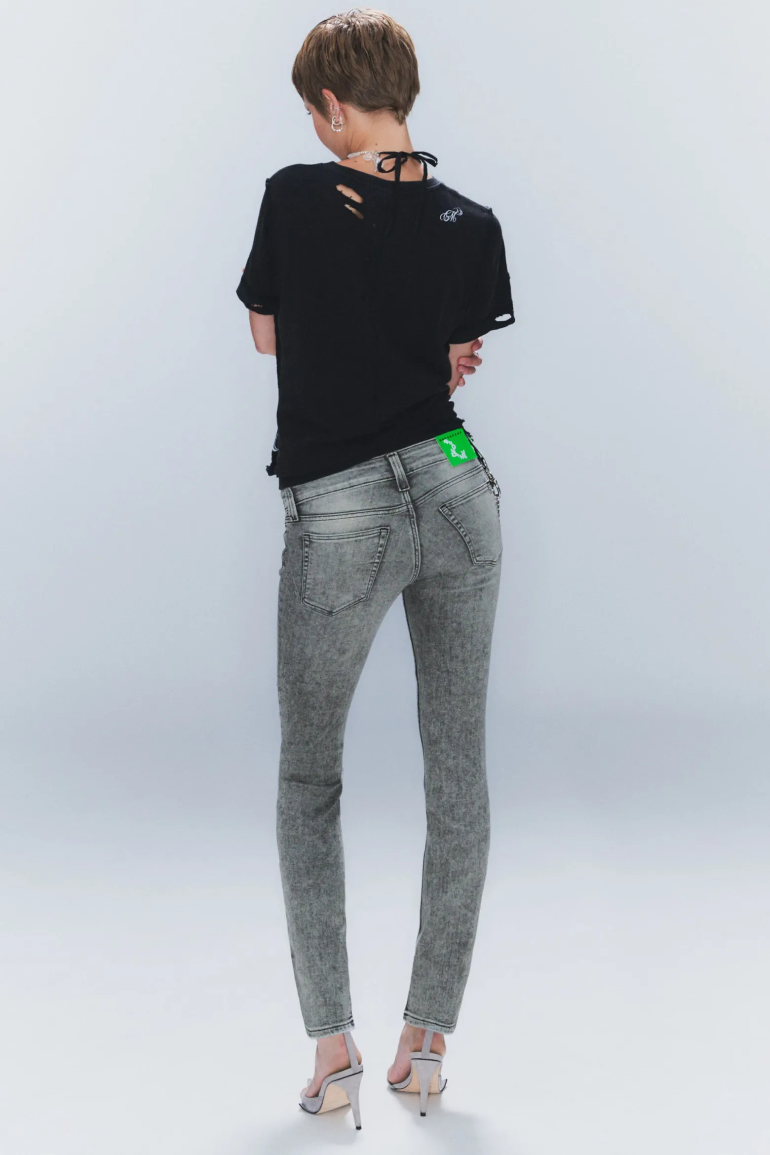 SLEEZIE – SKINNY-JEANS MIT NIEDRIGER TAILLE|Weekday Best Sale