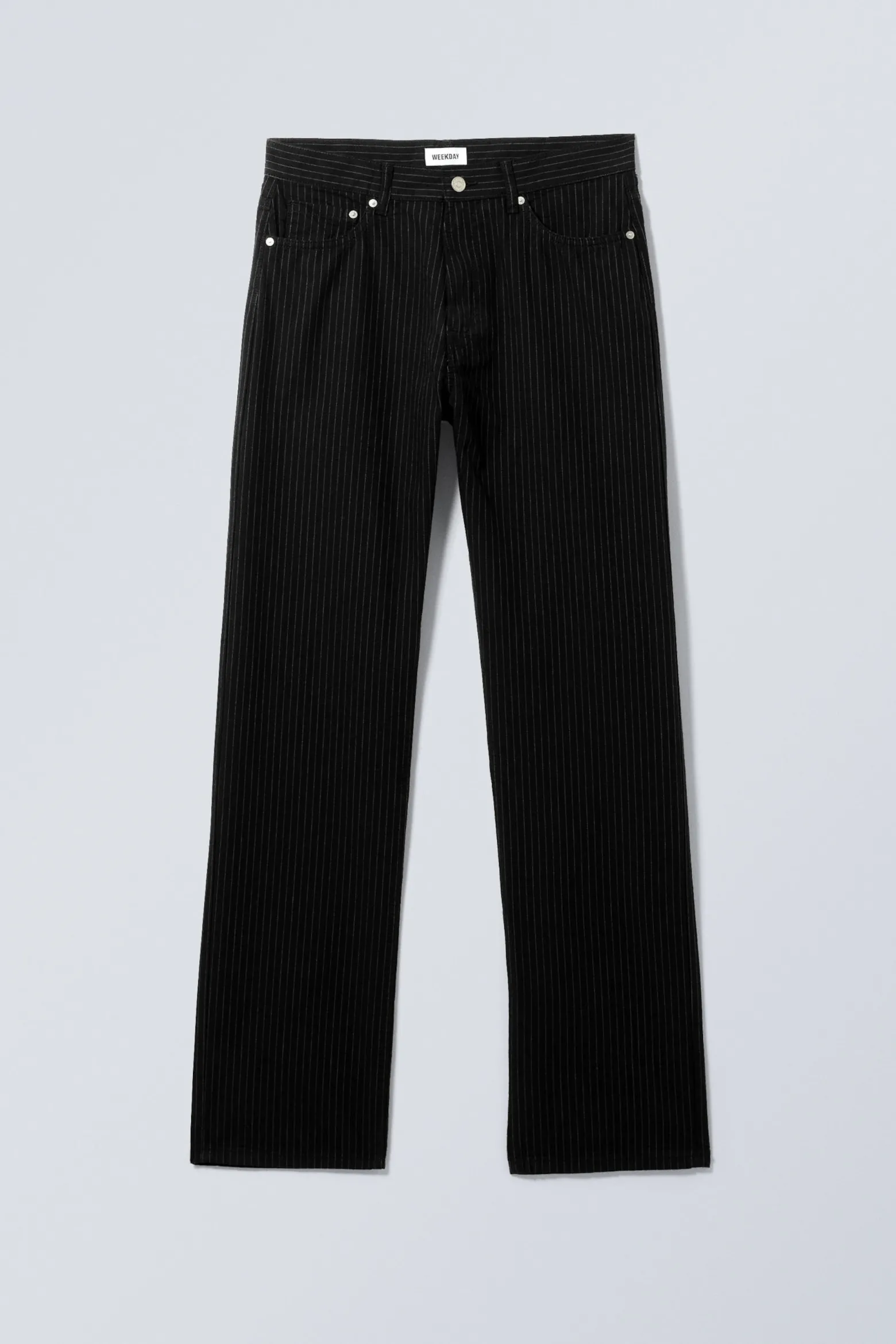 SPACE – RELAXTE HOSE MIT GERADEM BEIN|Weekday Outlet